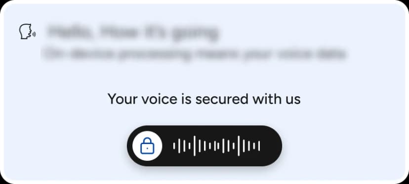 Privacy first